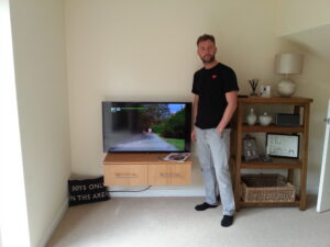 Mr G - Happy With His Wall Mounted TV Installation