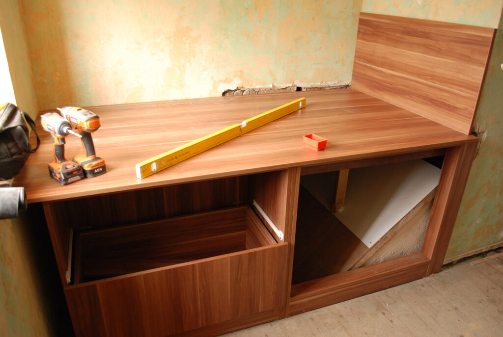 Cabin Bed With Drawers Taking Shape