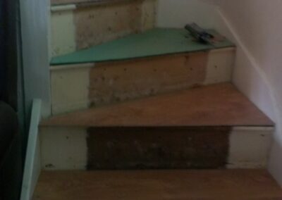 Stairs Ready For Laminate Flooring