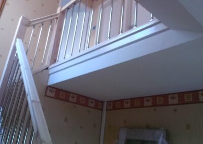 Completed Banisters & Spindles On Landing