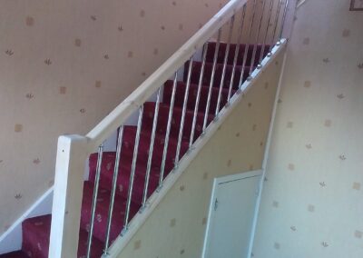 Finished Job With Metal Spindles