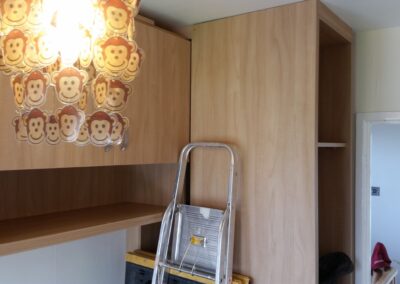 Fitted Wardrobe In The Corner
