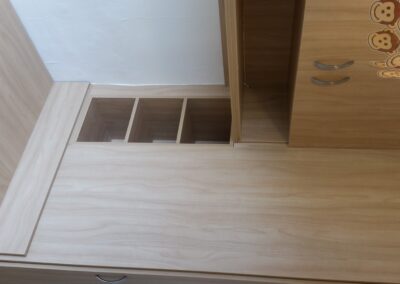 Cabin Bed With Wardrobe