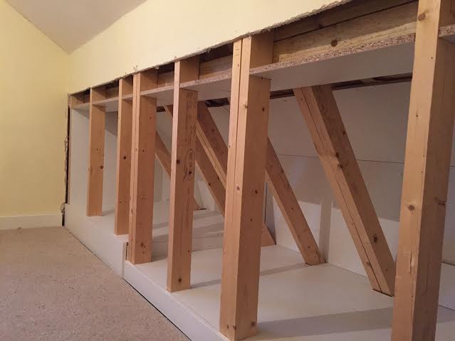 Extra Storage Space Under The Eaves