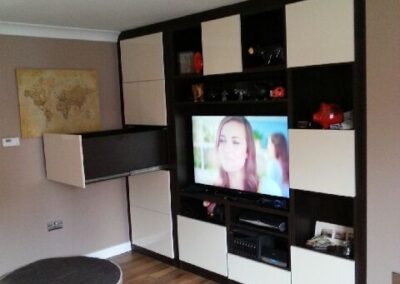 TV Unit With Storage Drawers