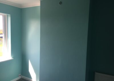 small alcove for the fitted wardrobe