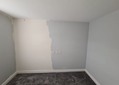 bare walls ready for built in wardrobes